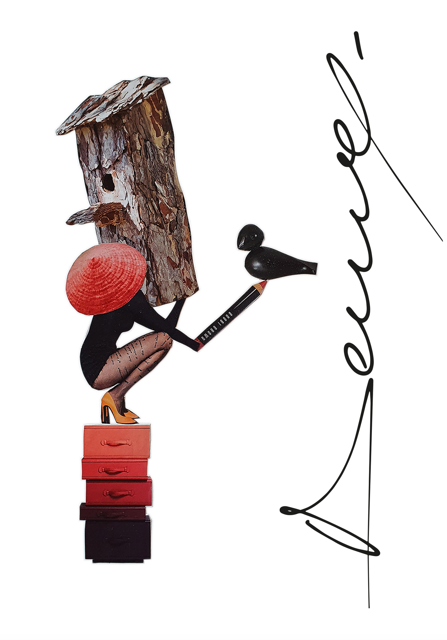 L'oiseau et la femme