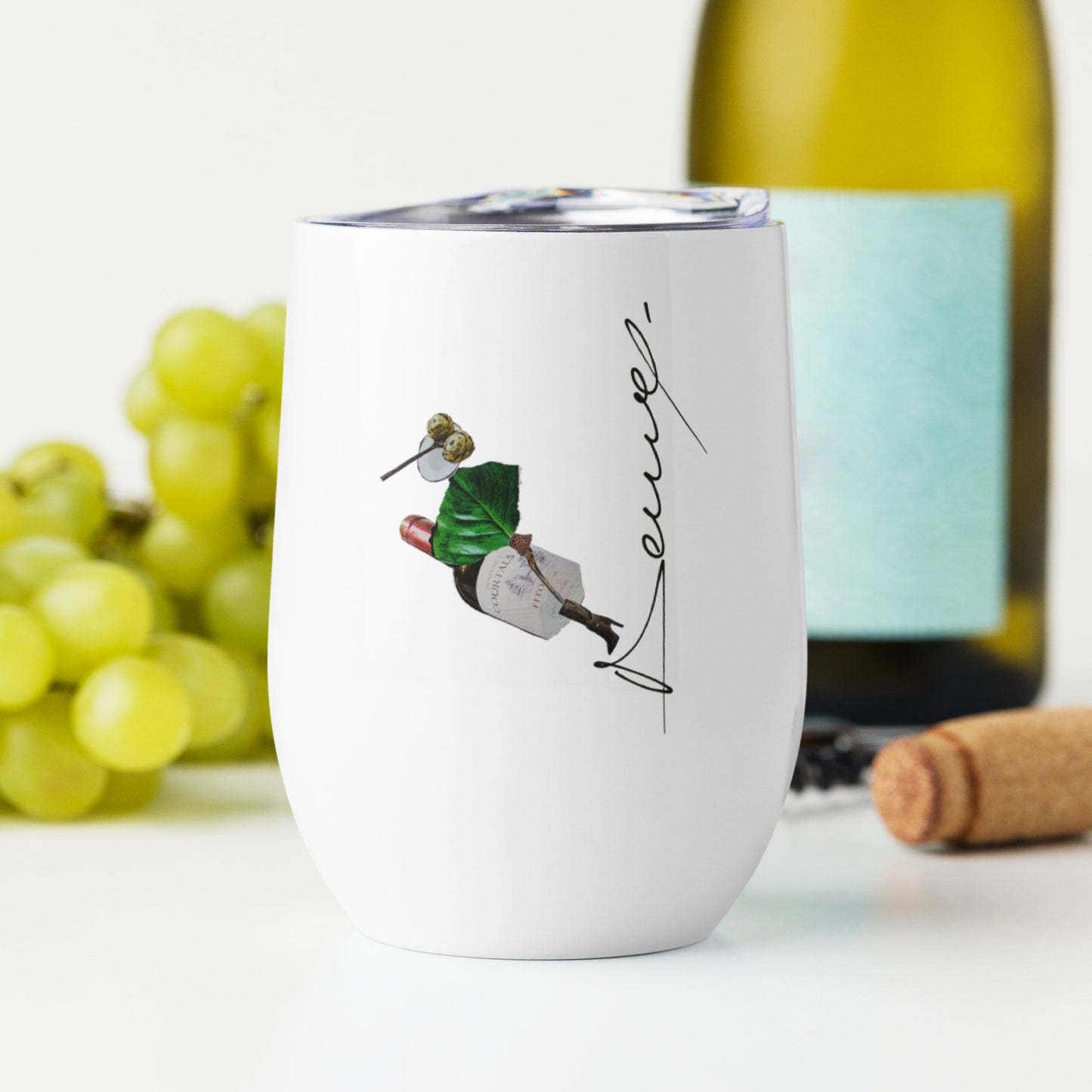 Gobelet à vin - "et Jésus changea l'eau en vin..."