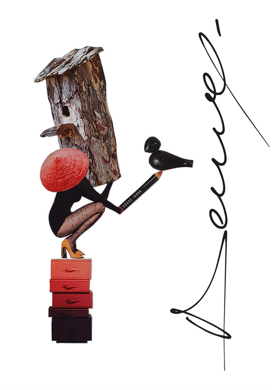 L'oiseau et la femme